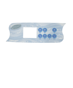 LA Spas K-72 - 7 button overlay for spa controller