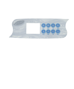 LA Spas K-72  8 button overlay - 2 pumps and air