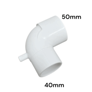 Plumbing elbow with bleed valve